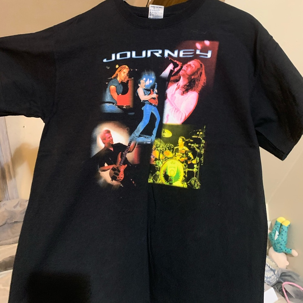 2001 Journey Tour Tee Shirt Large